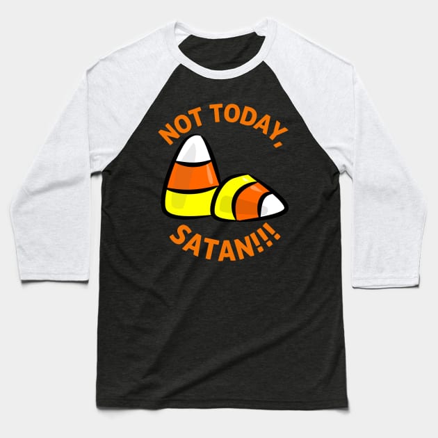 Candy Corn is the Devil Baseball T-Shirt by PopCultureShirts